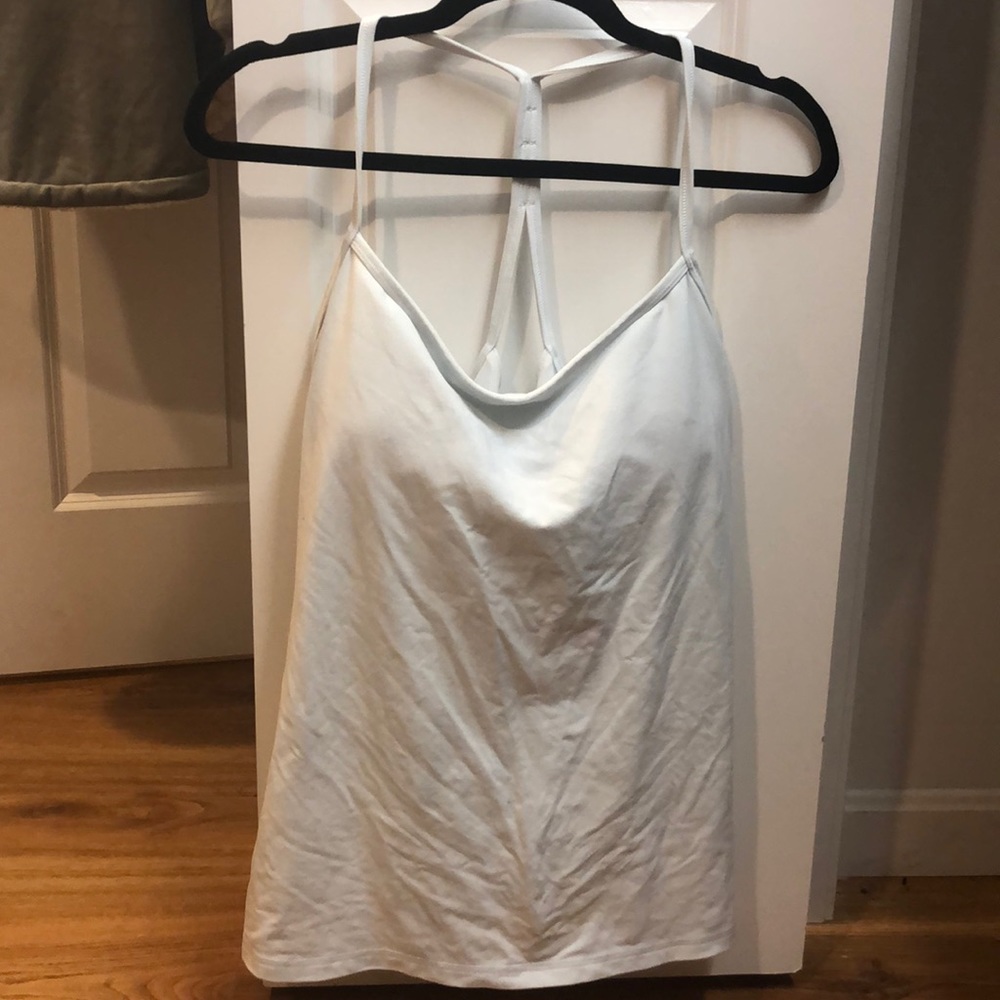 lucy workout tank top with built-in sports bra